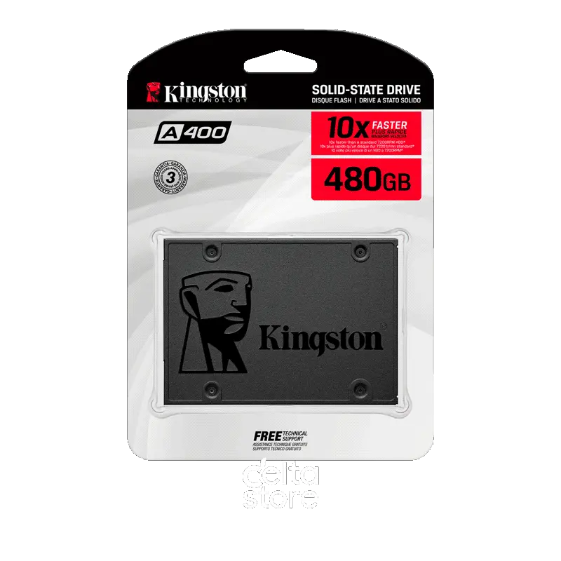 Kingston A400 480GB SATA SSD SA400S37/480G